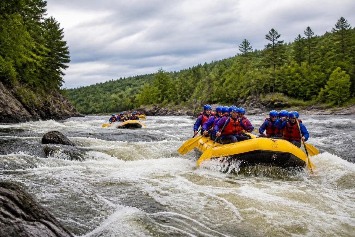 Whitewater rafting experience