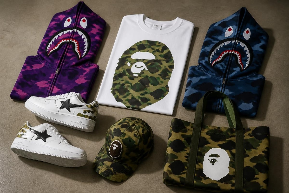 BAPE product ecosystem