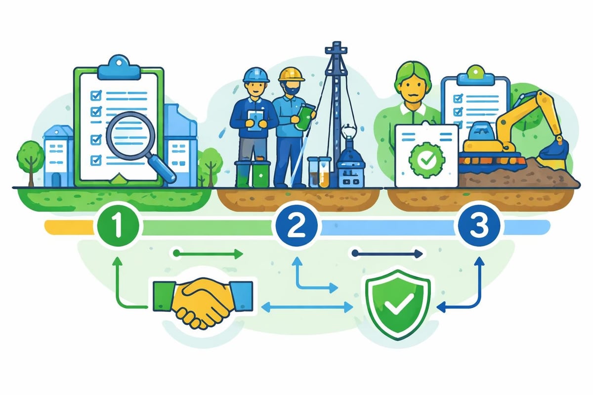 Environmental site assessment process
