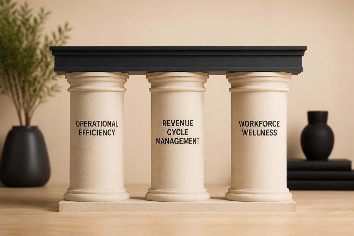 Healthcare consulting service pillars
