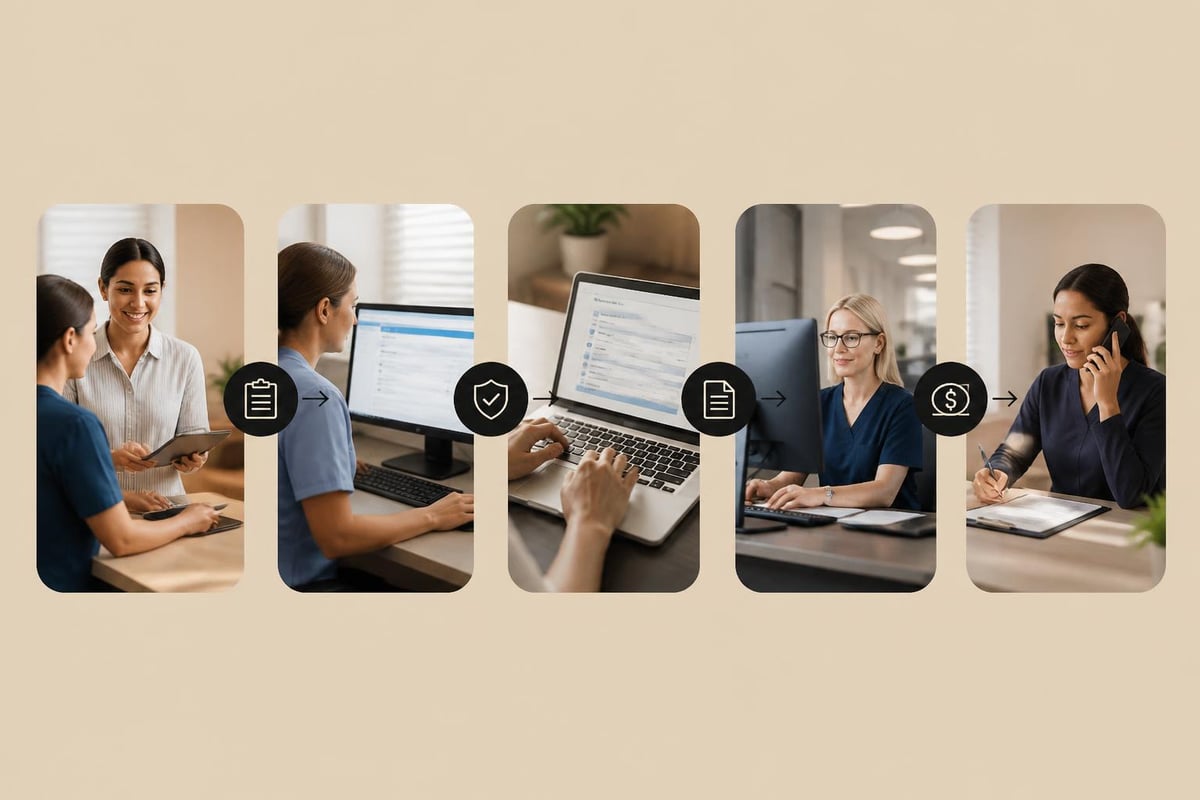 Healthcare automation workflow