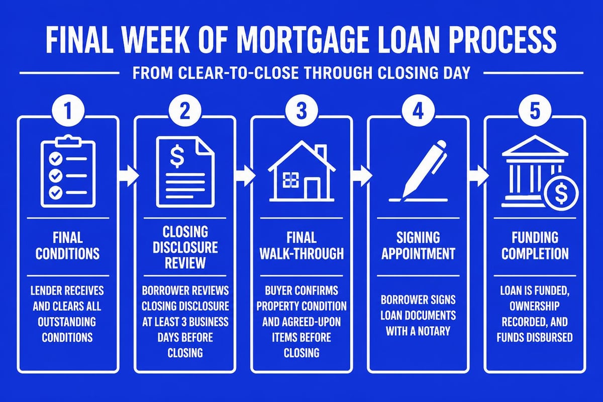 Mortgage closing timeline