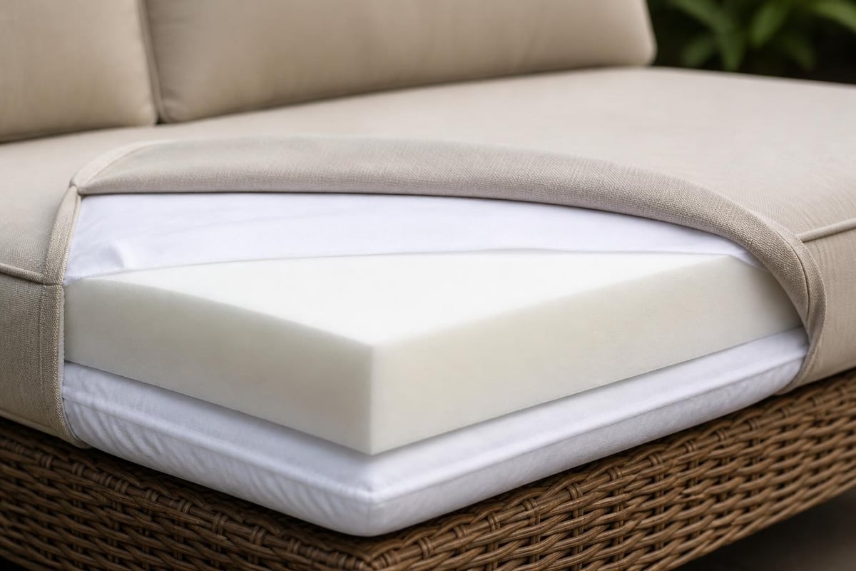 Cushion construction layers
