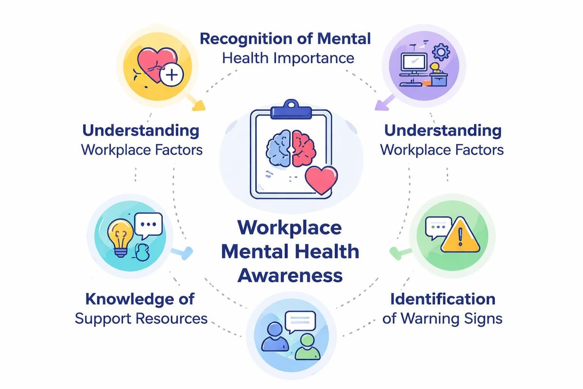 Components of workplace mental health awareness