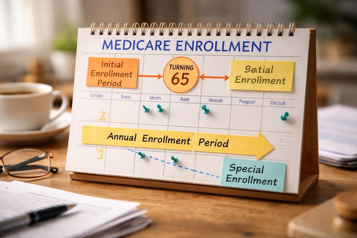 BCBS Medicare: Plans, Coverage & Enrollment Guide 2026 2 Medicare enrollment timeline