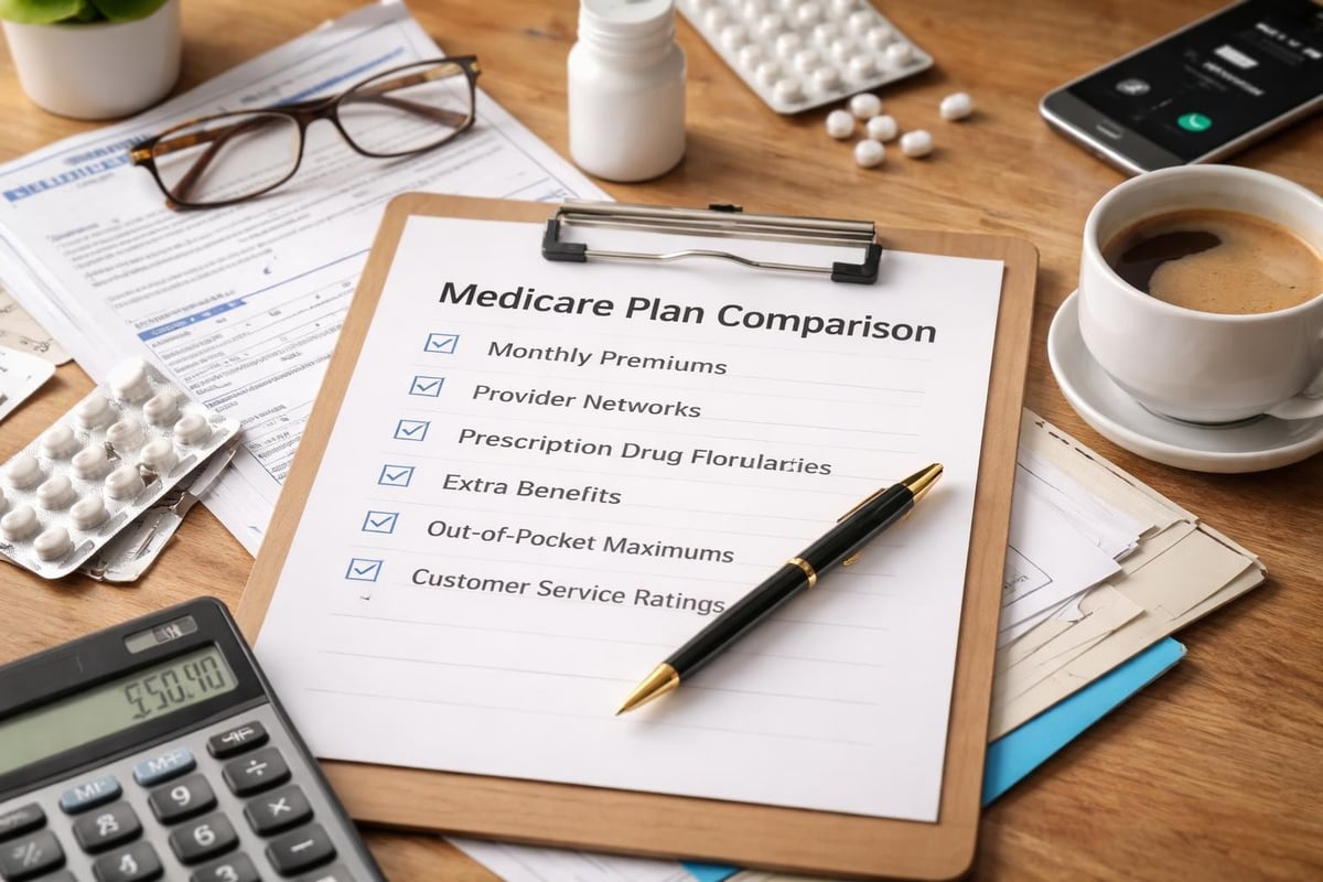 BCBS Medicare: Plans, Coverage & Enrollment Guide 2026 3 Plan comparison factors