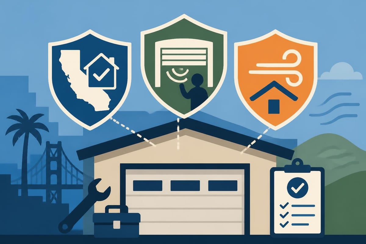 California Garage Door Repair: Expert Guide For 2026 1 California Building Code Requirements For Garage Doors