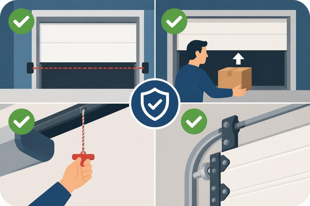 California Garage Door Repair: Expert Guide For 2026 3 Garage Door Safety Testing