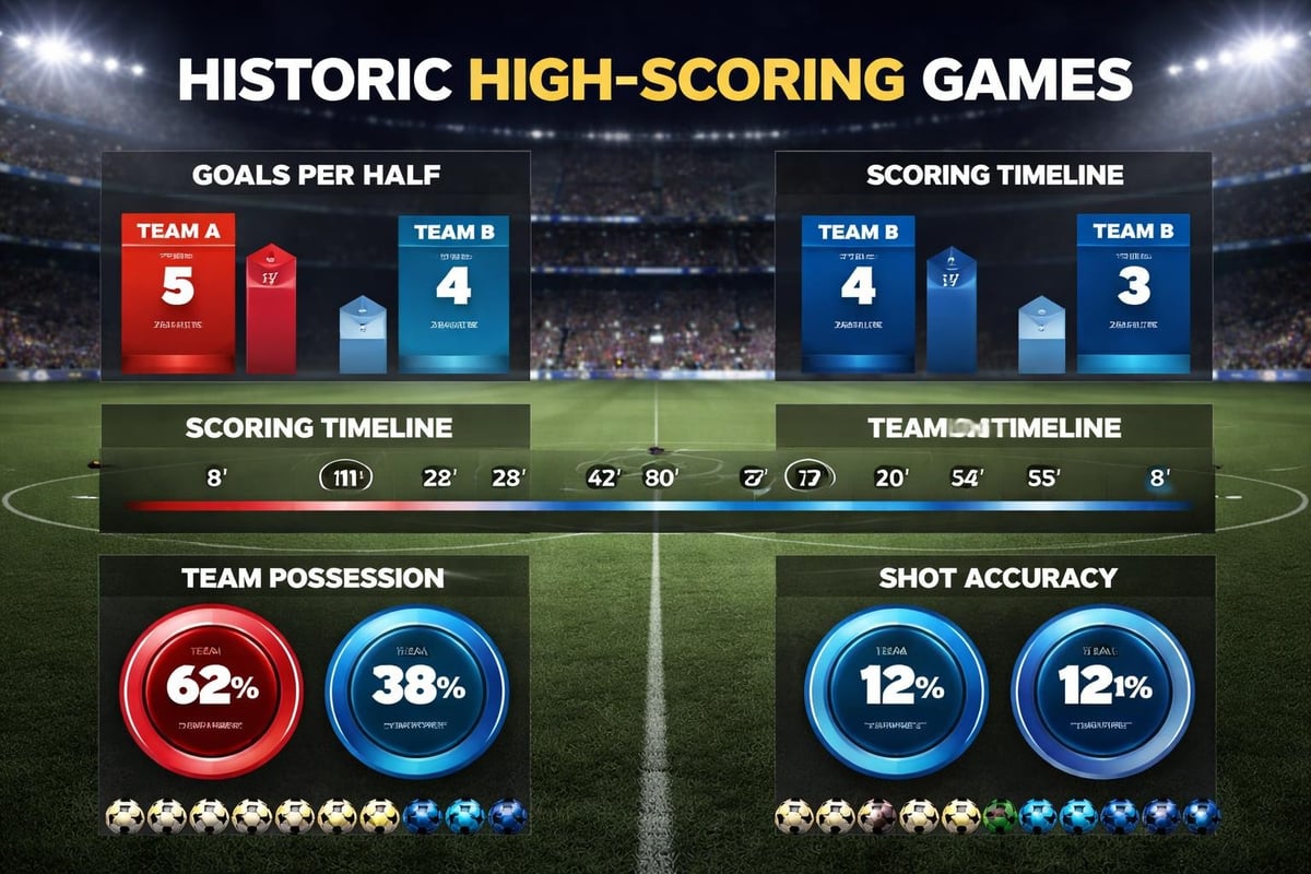 High-scoring match statistics