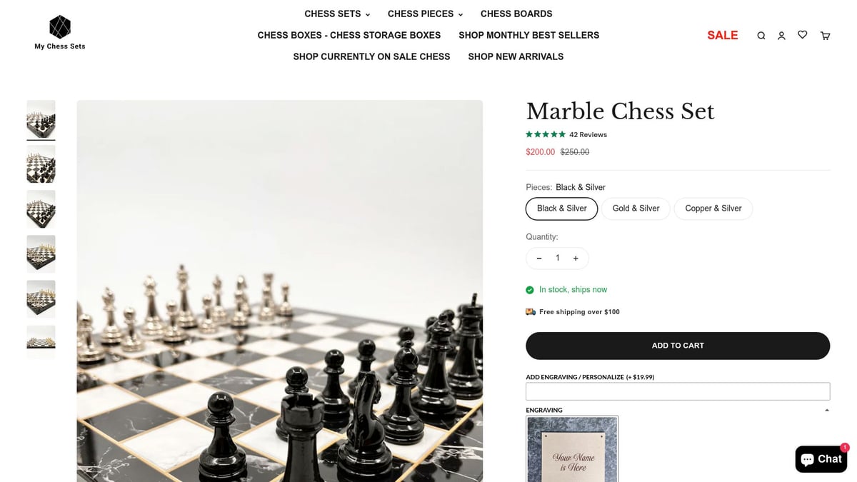 Top 8 Cool Chess Boards That Stand Out in 2026 - Marble Chess Set - Black Metal Chess Pieces
