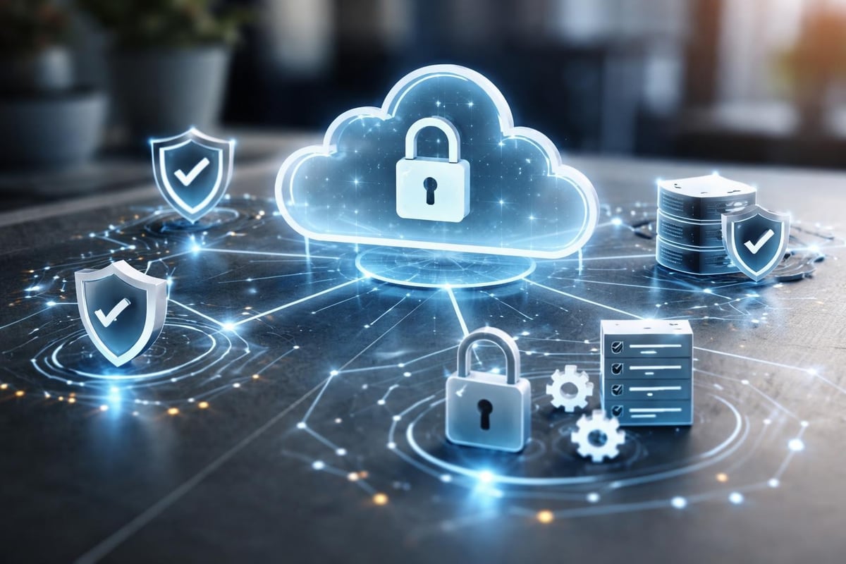 Businesscloud Sicherheitsarchitektur