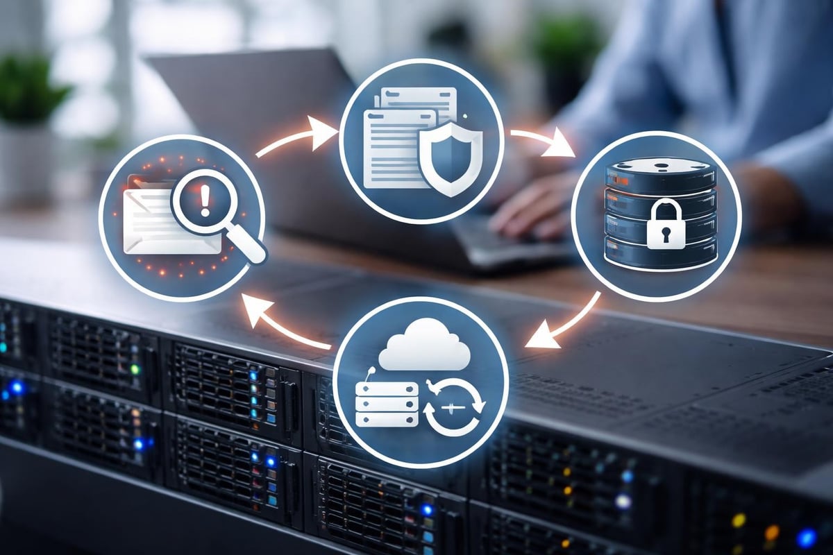 Ransomware-Abwehr Businesscloud