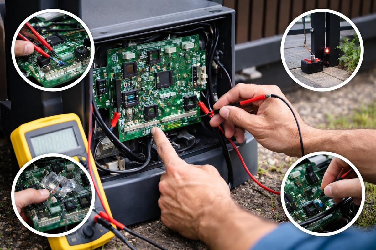 Electric Gate Control System Repair