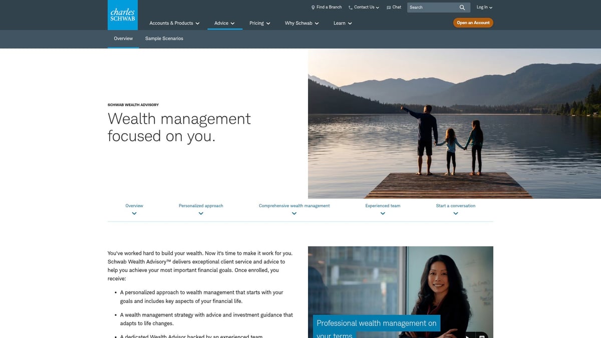 7 Best Top Ranked Wealth Management Firms for 2026 Success - Charles Schwab Private Client