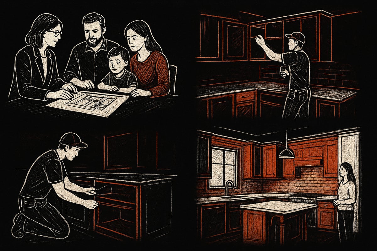 Step-by-Step Kitchen Remodel Process: From Dream to Done