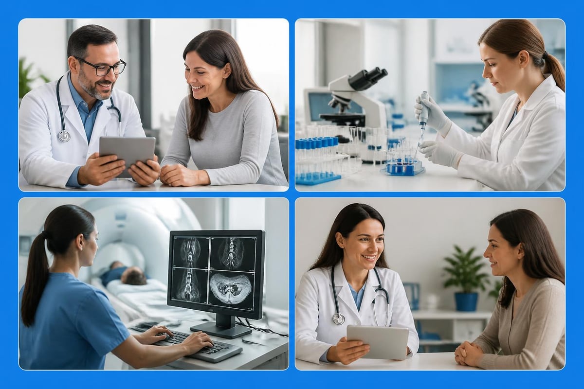 Diagnostic workflow in wellness clinics