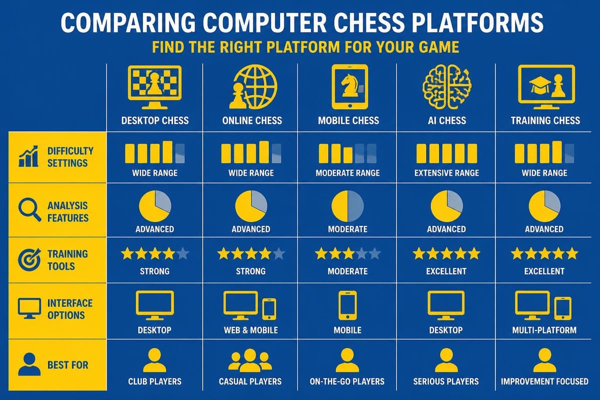 Chess platform comparison