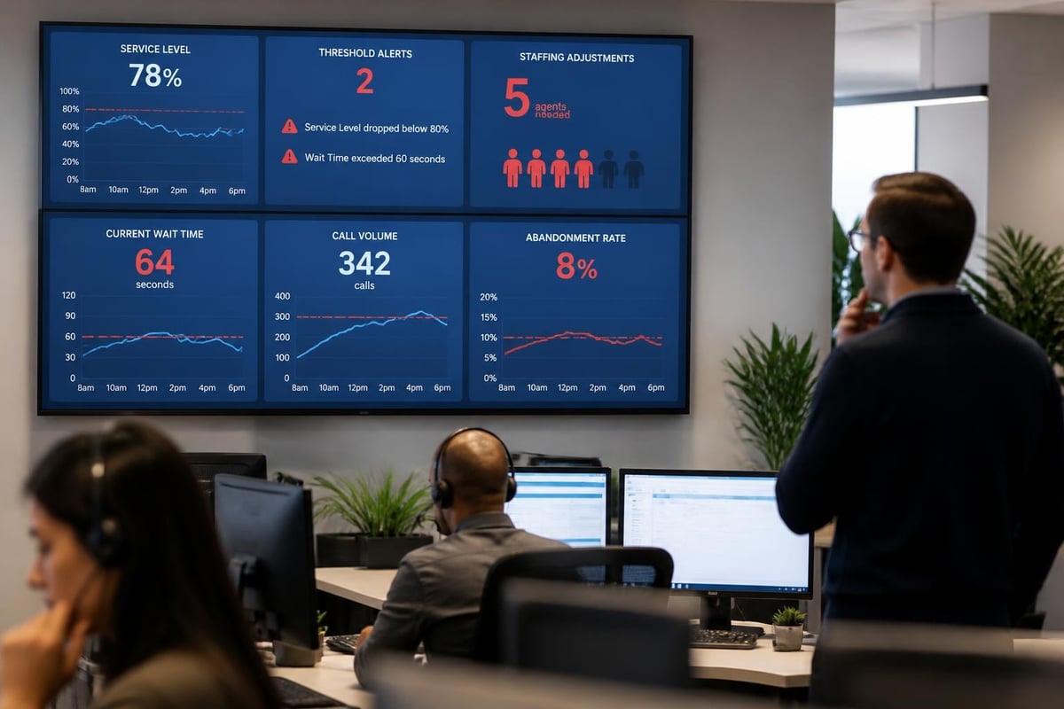Service level monitoring