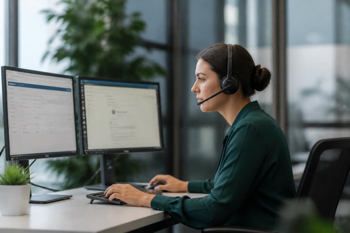 Help desk support workflow