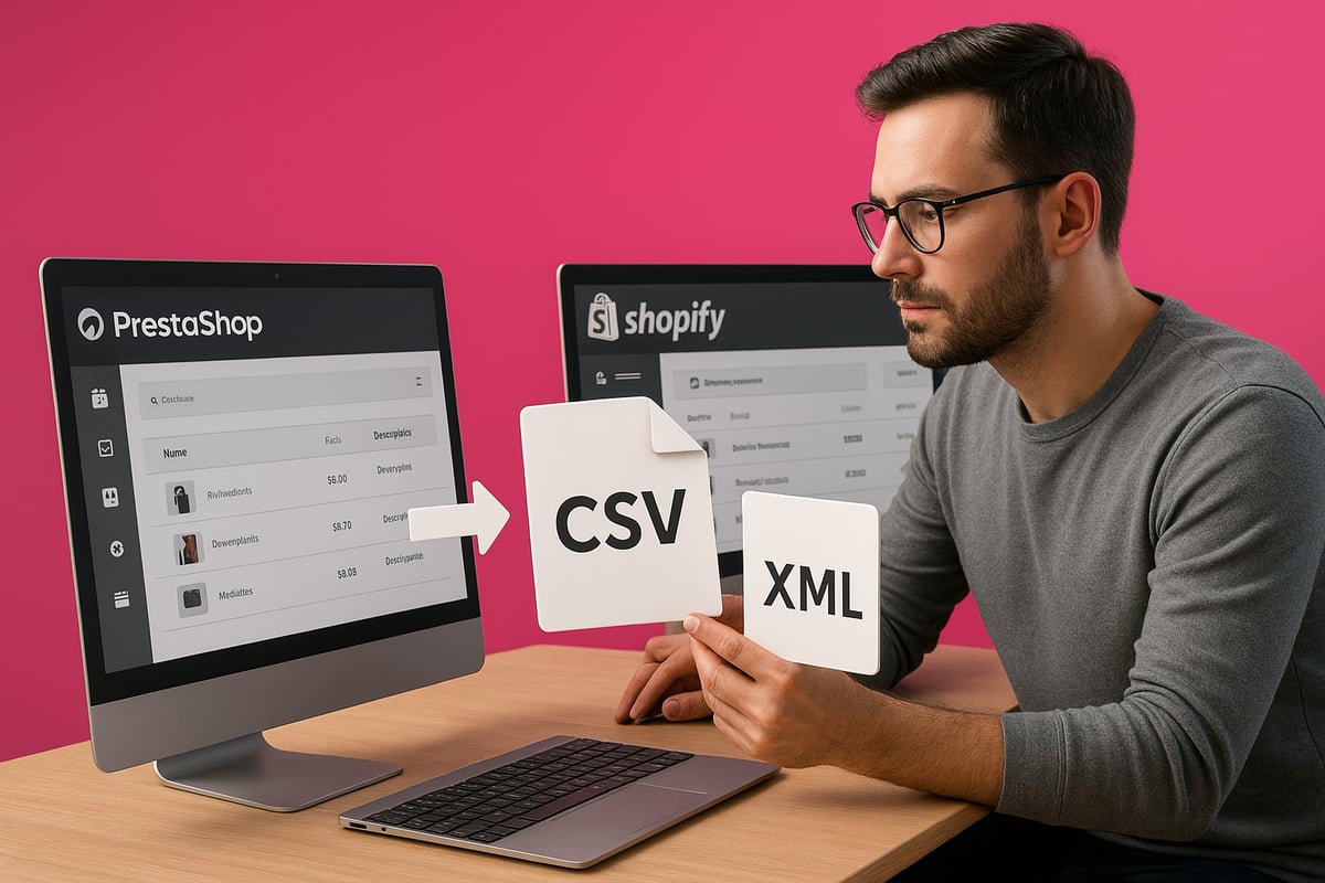 Steg-för-Steg: Migrera Data från Prestashop till Shopify