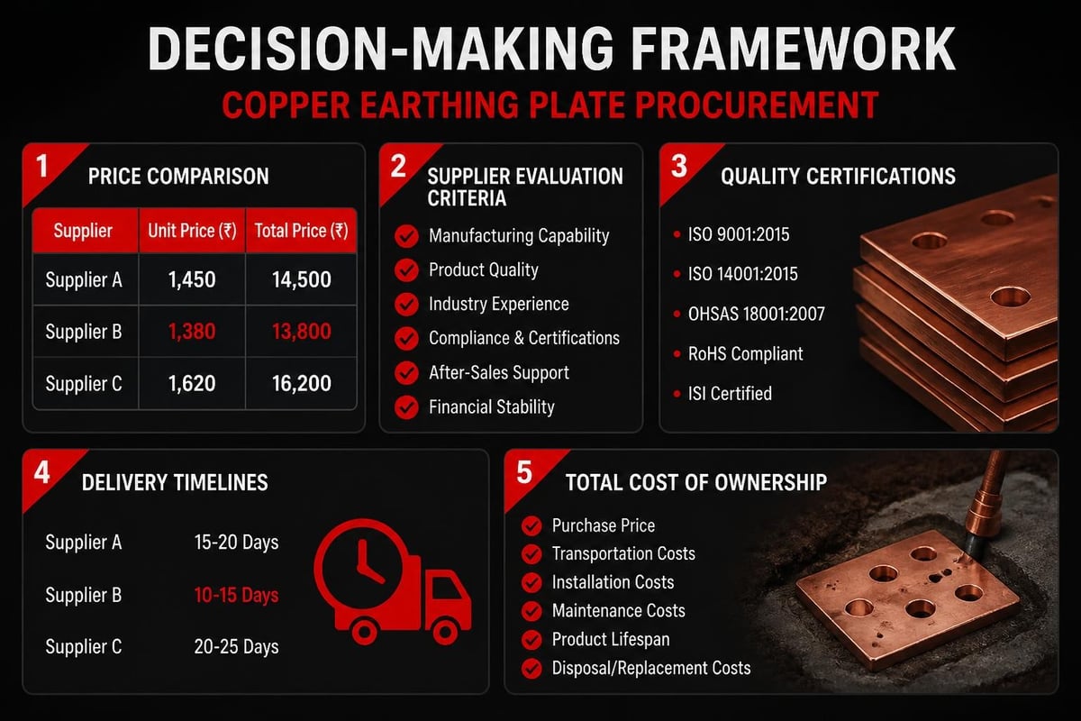 Procurement decision factors