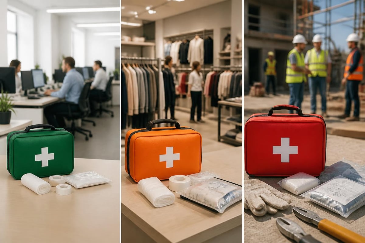 Workplace first aid compliance requirements