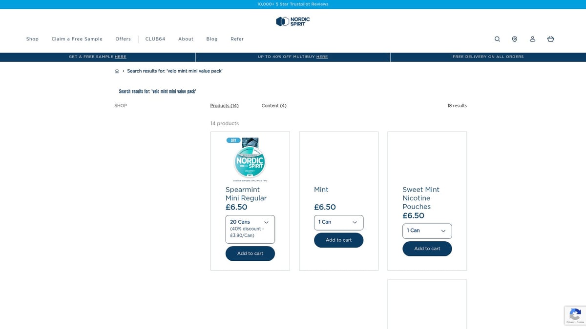 7 Amazing Velo Sale Deals You Can’t Miss in 2025 - Velo Mint Mini – Ultra-Discreet Value Pack