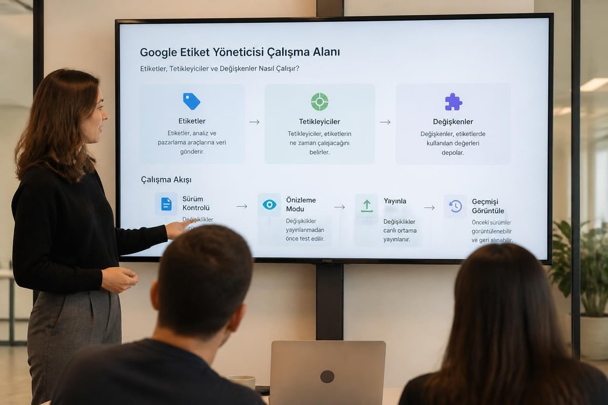 Google Tag Manager Çalışma Alanı