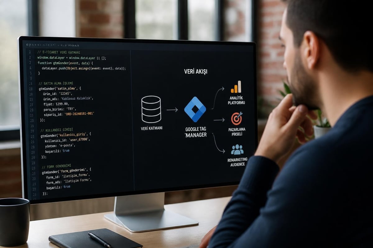 Google Tag Manager'da Data Layer Yapısı