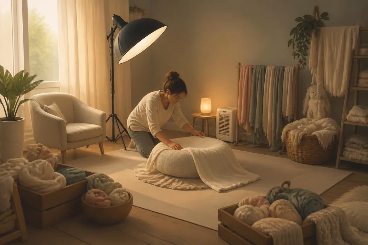 Preparing your home for newborn photography