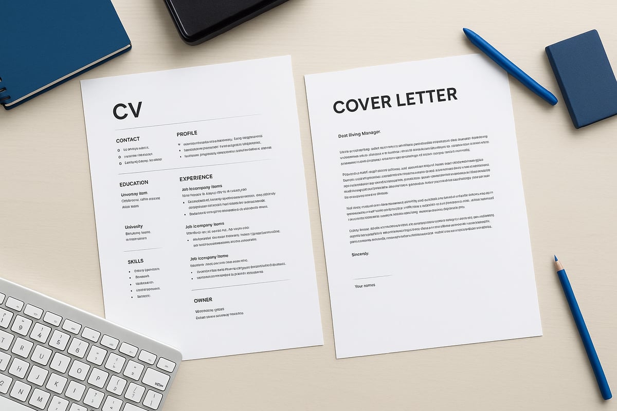 Key Differences Between a CV and a Cover Letter