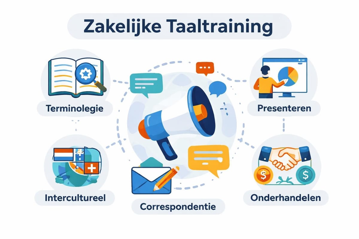 Business language training components