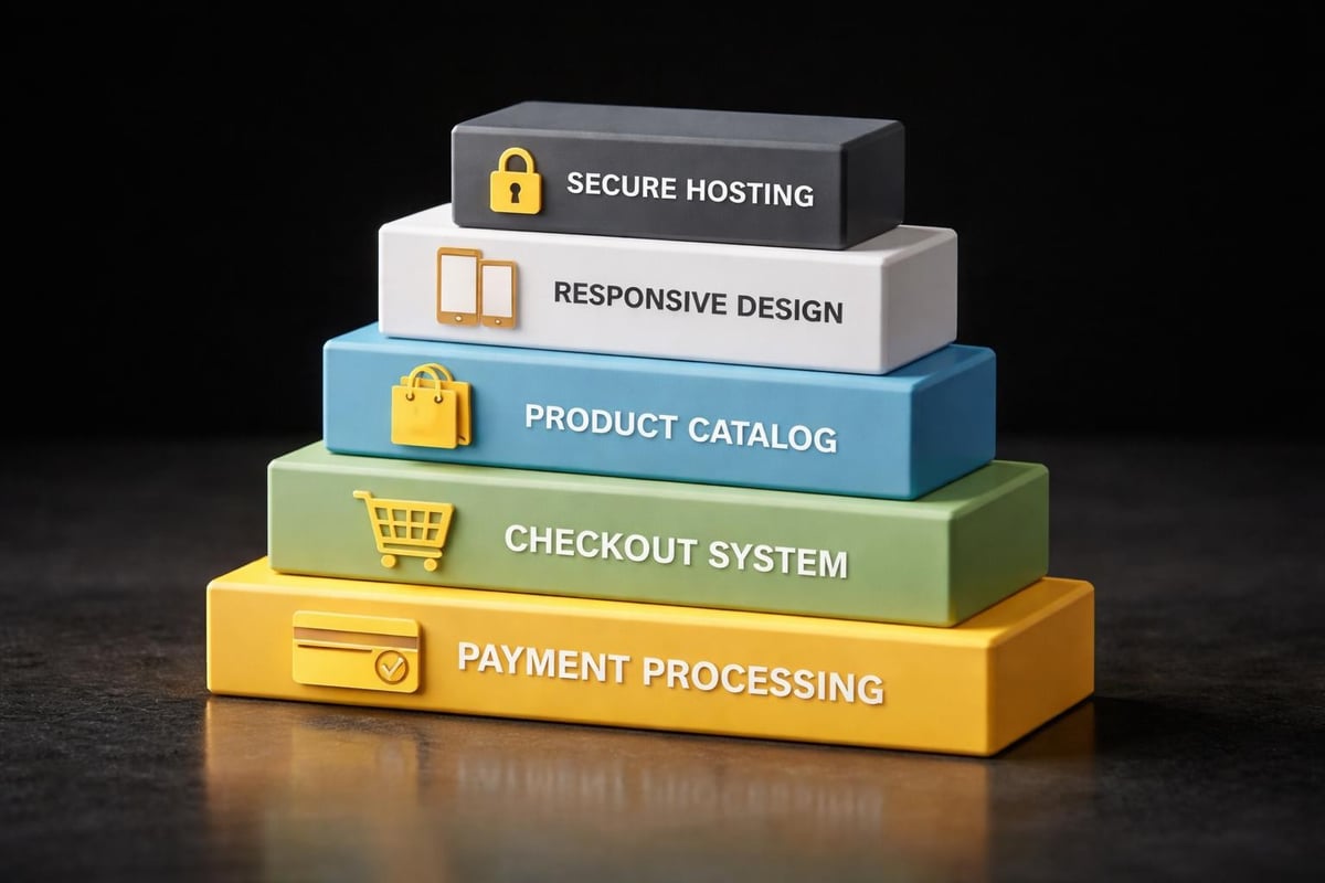 Essential ecommerce site elements