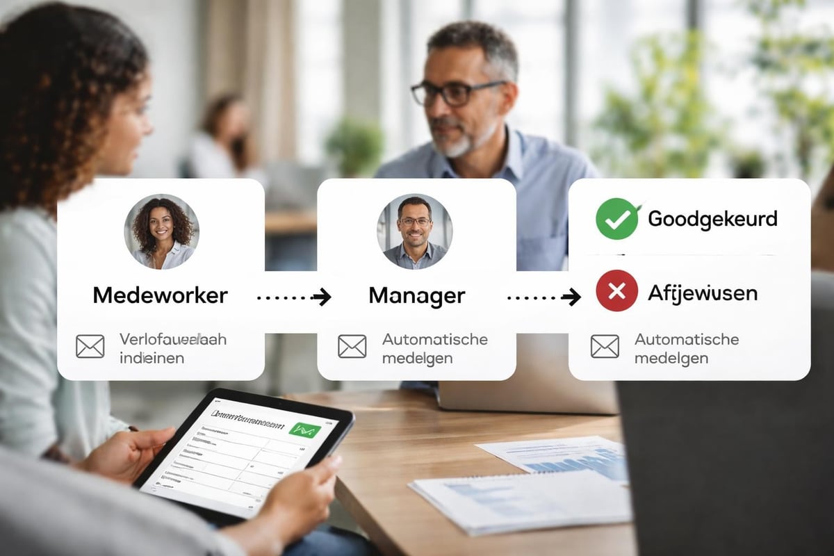 Verlof goedkeuringsworkflow proces