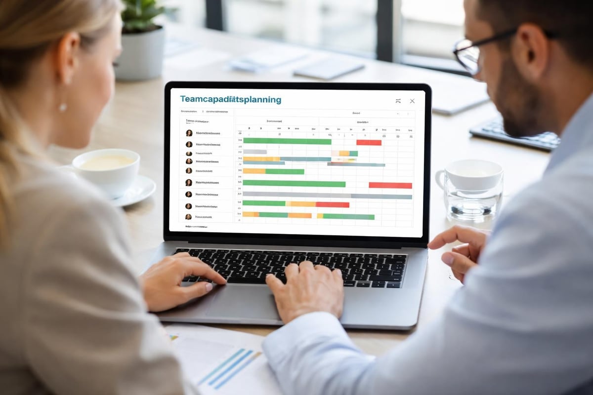 Team capaciteitsplanning dashboard