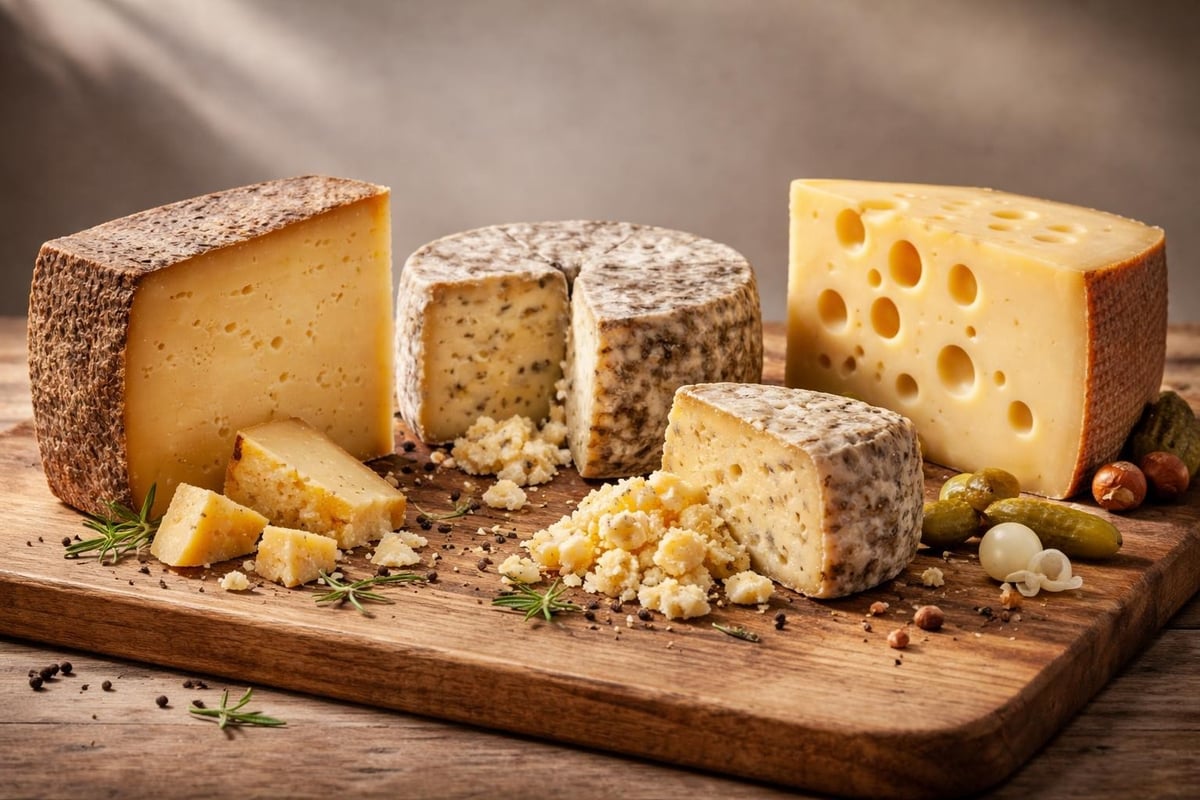 Alpine cheese varieties