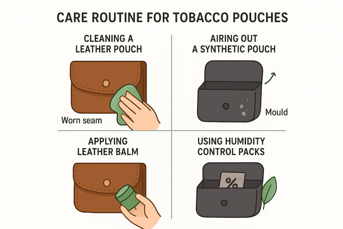 Caring for and Maintaining Your Tobacco Pouch