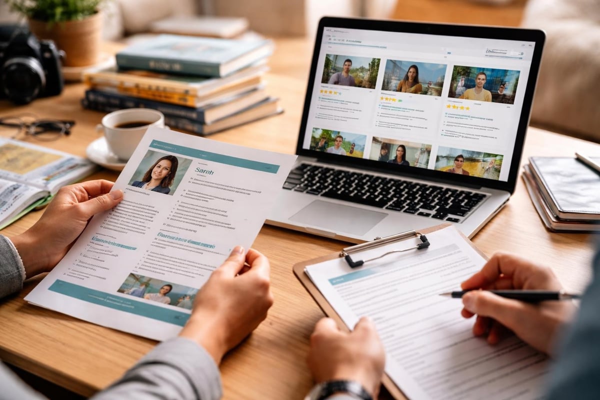 Selecting and vetting tour guides