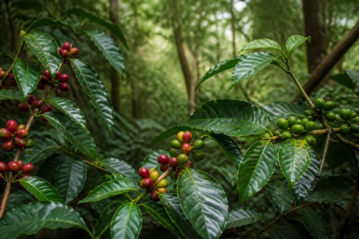 Origine génétique du café arabica