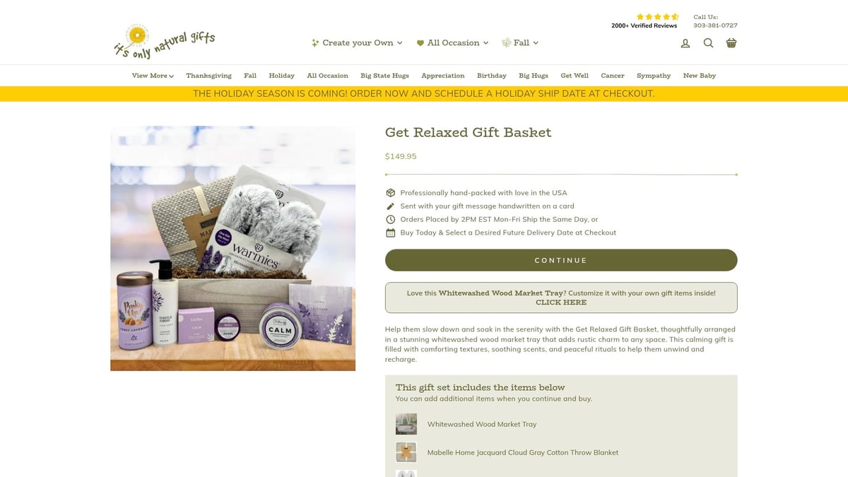 7 Heartwarming Get Well Packages to Brighten 2025 - It's Only Natural Gifts – Get Relaxed Gift Basket