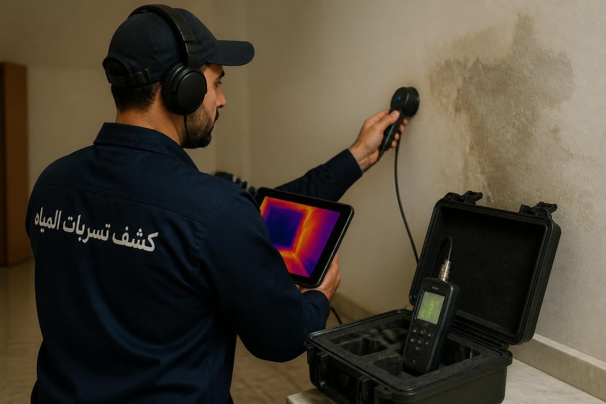 تقنيات كشف التسربات الحديثة
