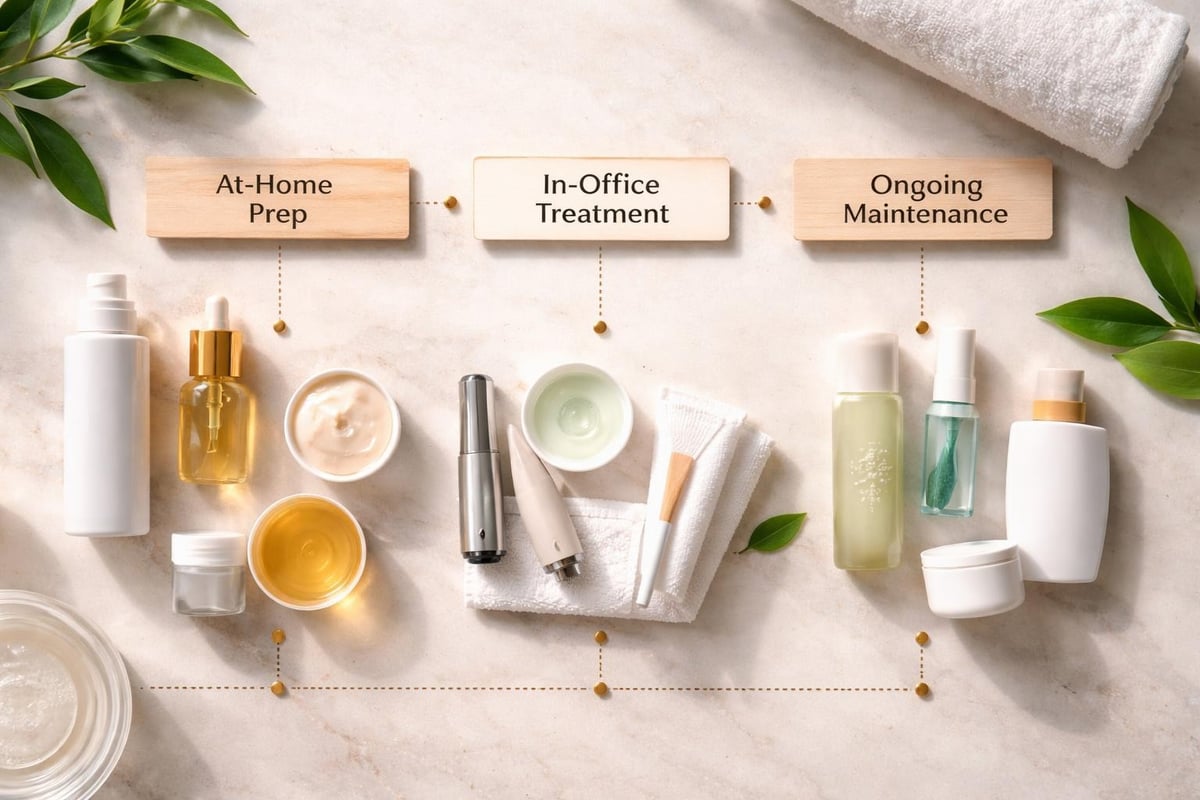 Professional dr skin care treatment integration