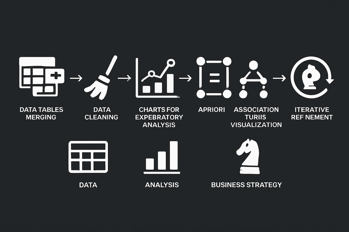 Step-by-Step Instacart Market Basket Analysis Process