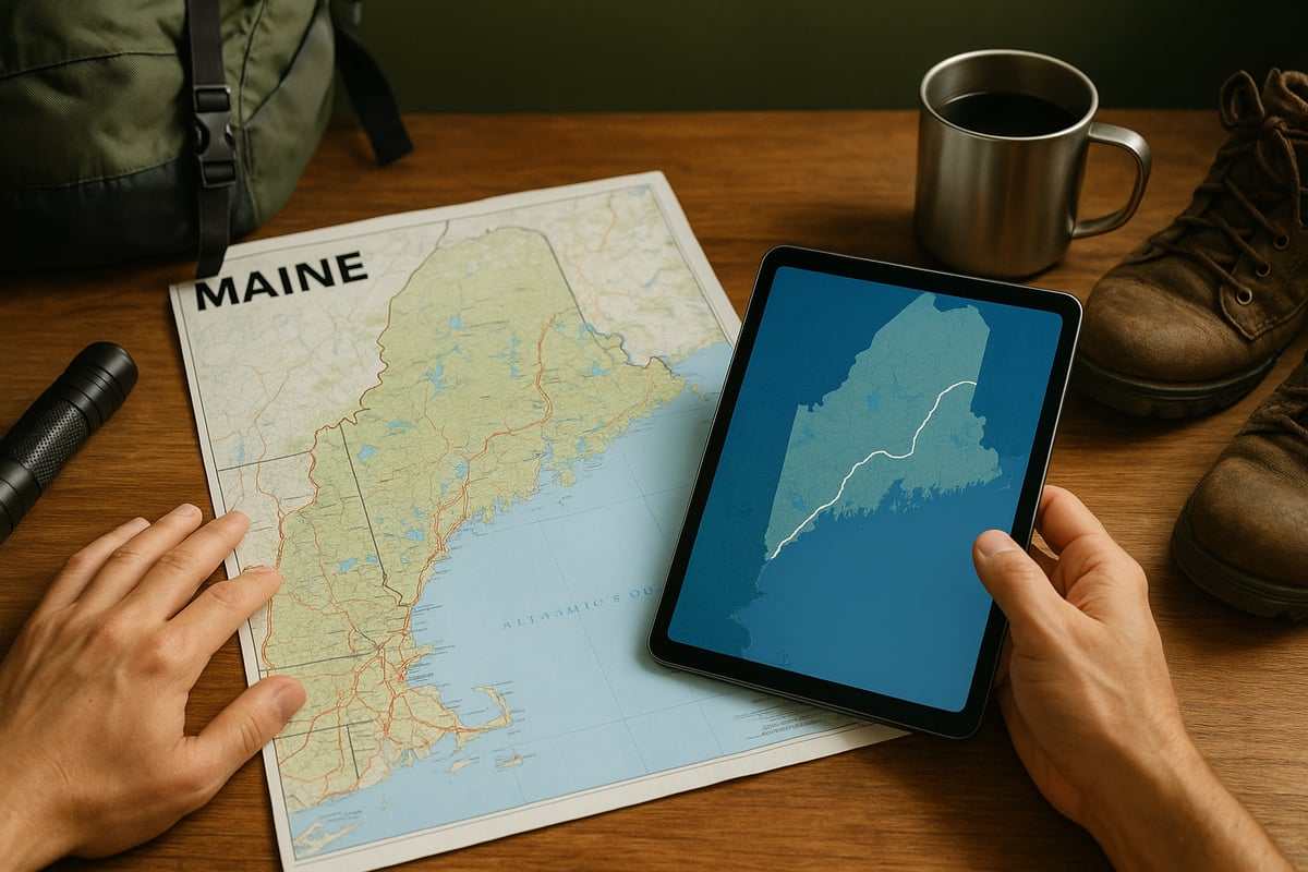 Types of Maine Region Maps: Choosing the Right Tool