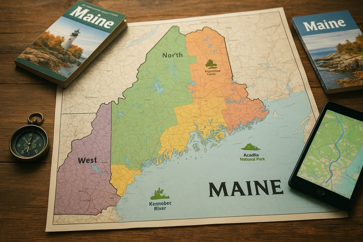 Maine Region Map Guide: Navigate with Confidence in 2026 | Visit Maine ...