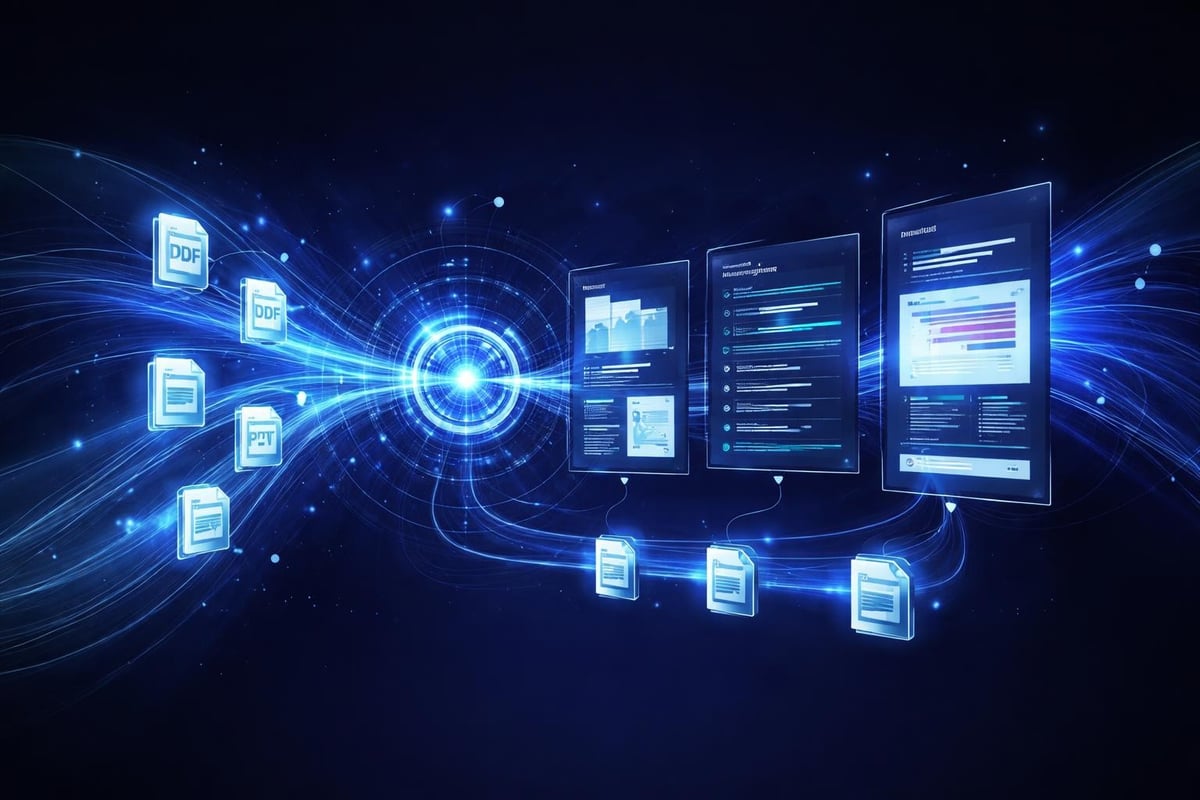Enterprise document workflow automation