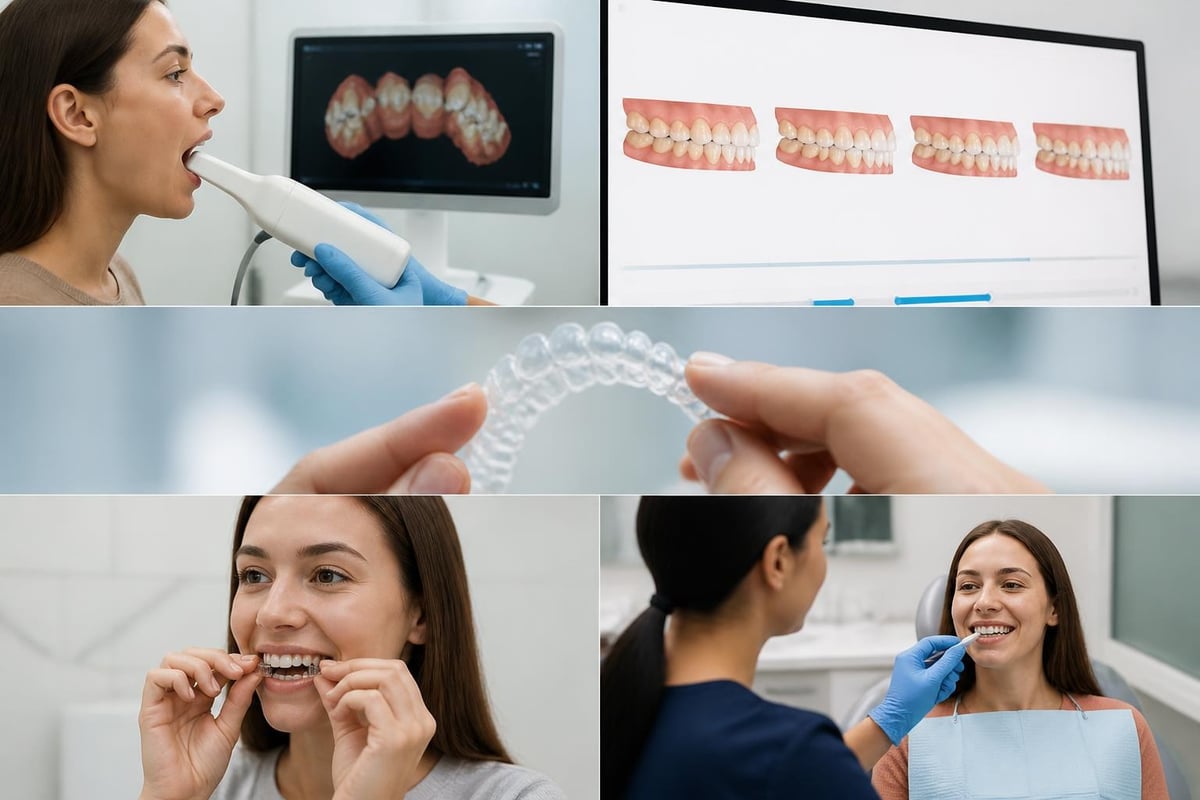 Clear aligner treatment planning process