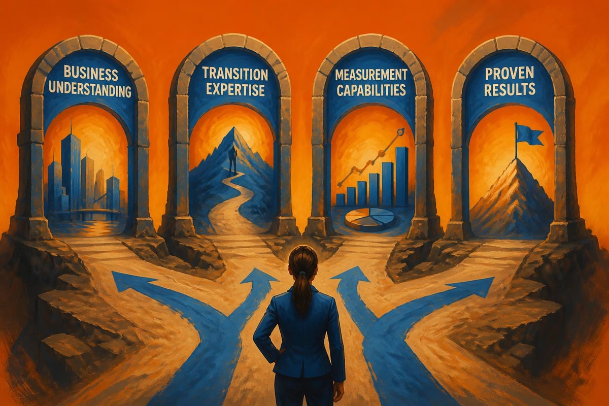 Evaluating transition coach credentials