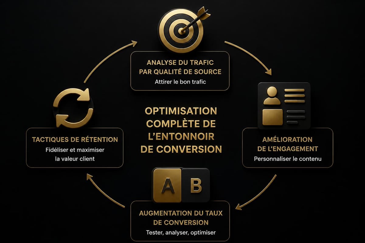 Optimisation funnel conversion