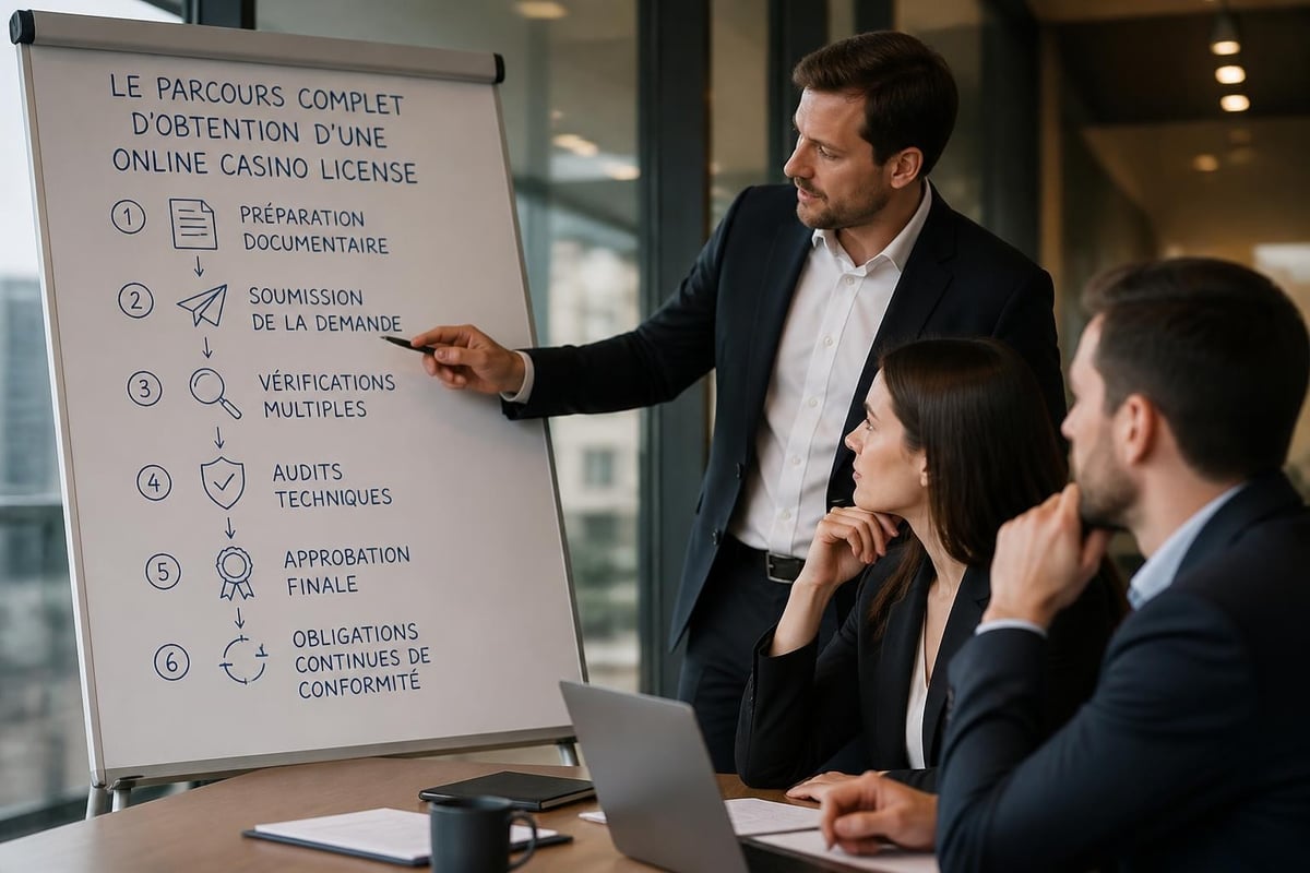 Processus de licence casino